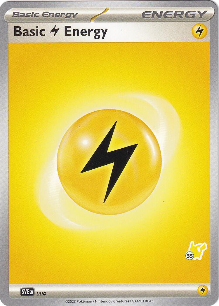 Basic Lightning Energy - Pikachu 35 [BA24 - 004]