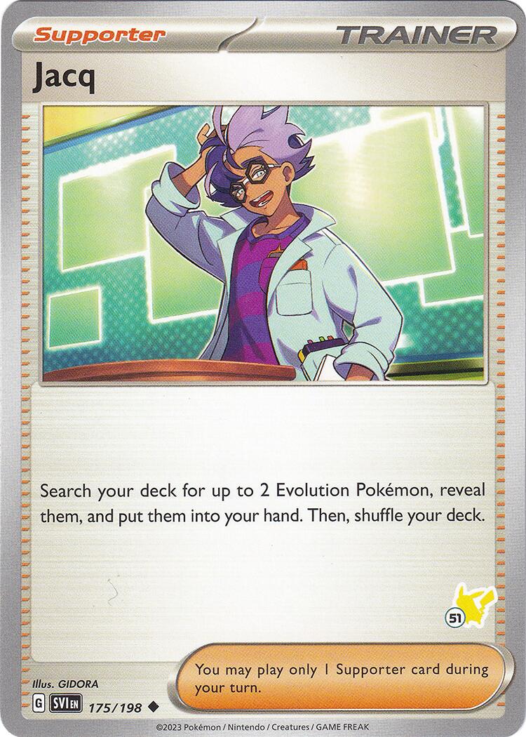 Jacq - Pikachu 51 [BA24 - 175/198]
