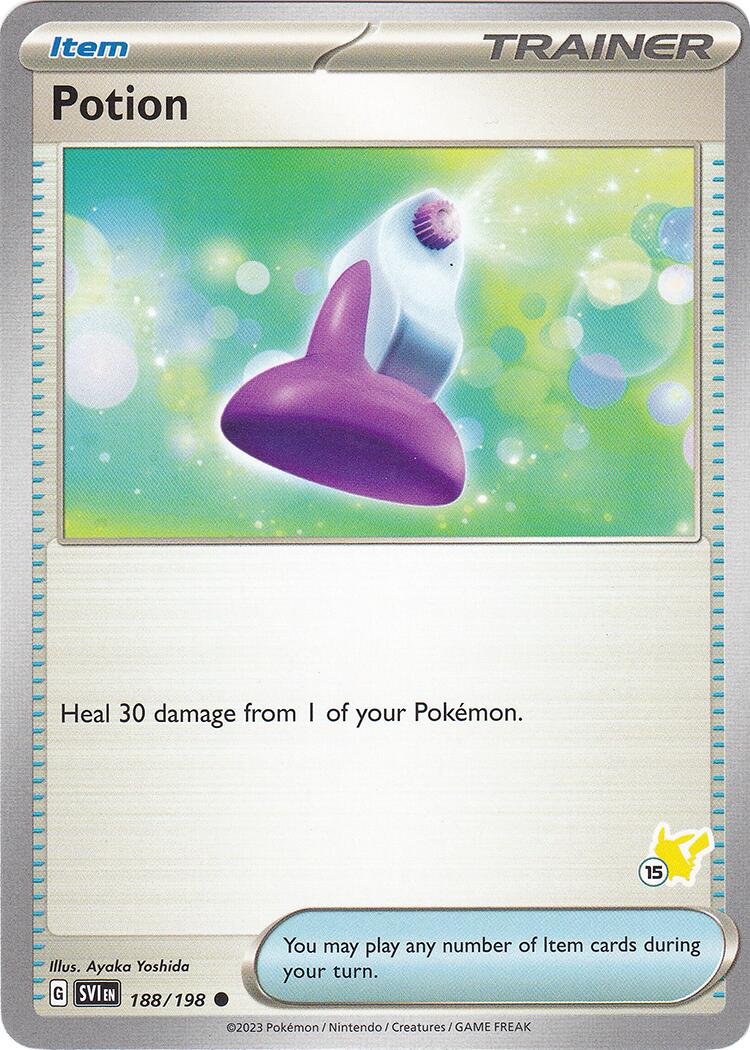 Potion - Pikachu 15 [BA24 - 188/192]