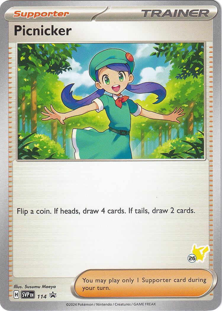 Picnicker - Pikachu 26 [BA24 - 114]