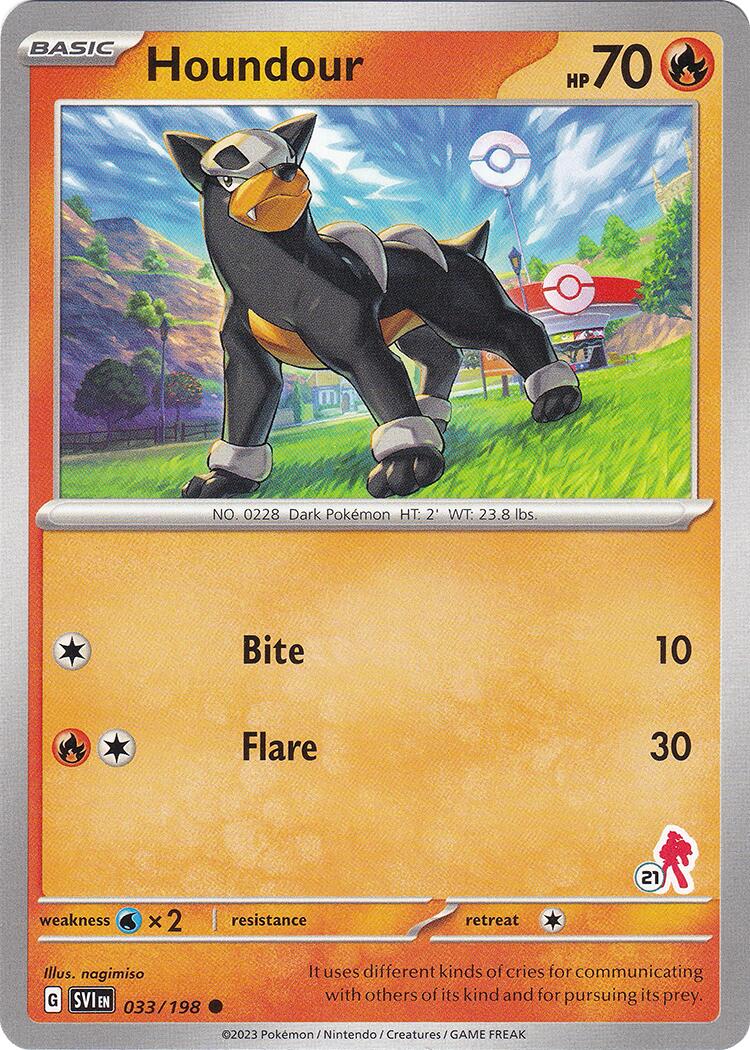 Houndour - Armarouge 21 [BA24 - 033/198]
