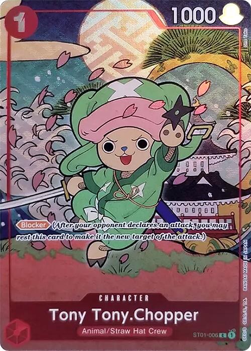 Tony Tony.Chopper (English Version 1st Anniversary Set) [OP-PR - ST01-006]