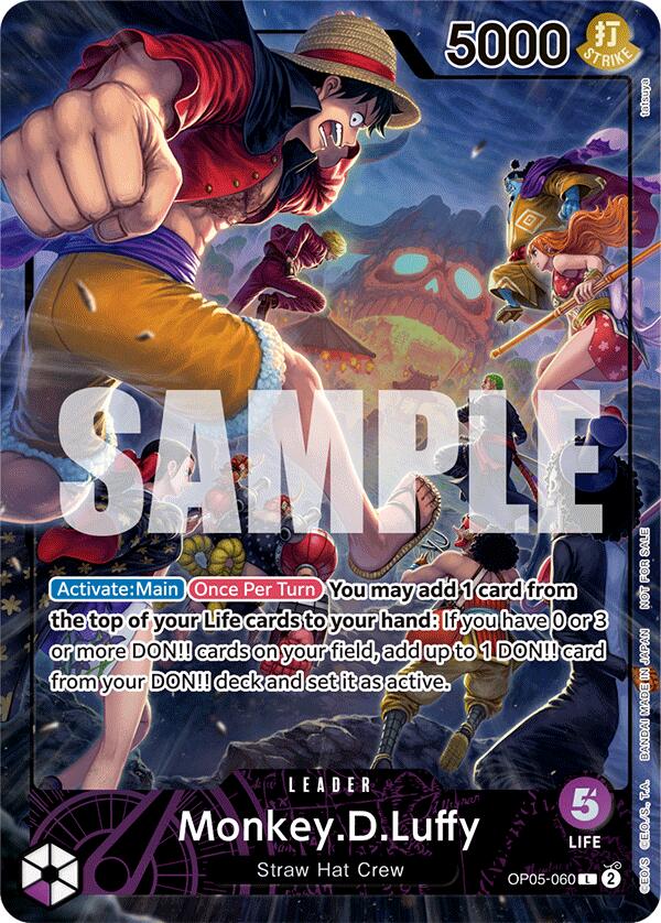 Monkey.D.Luffy (PSA Magazine) [OP-PR - OP05-060]