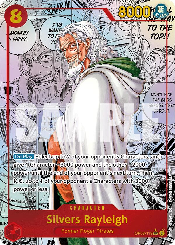 Silvers Rayleigh (Parallel) (Manga) [OP08 - OP08-118]
