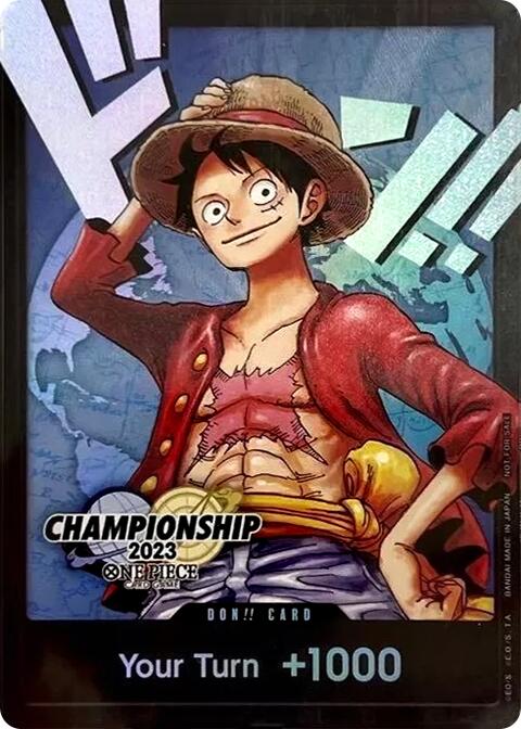 DON!! Card (Monkey.D.Luffy) (2023 World Championship Finals) [OP-PR]