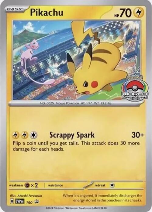 Pikachu - 190 [SVP - 190]