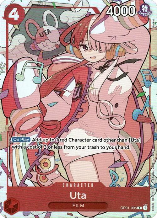 Uta - OP01-005 (Premium Card Collection -Uta-) [OP-PR - OP01-005]