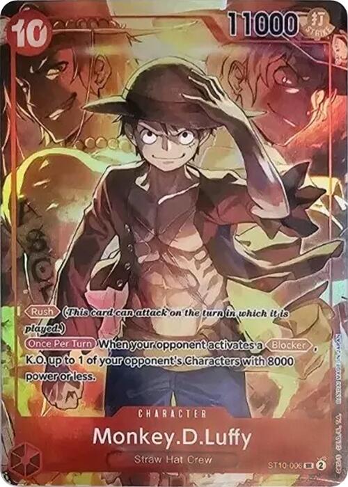Monkey.D.Luffy (Treasure Booster Set) [OP-PR - ST10-006]