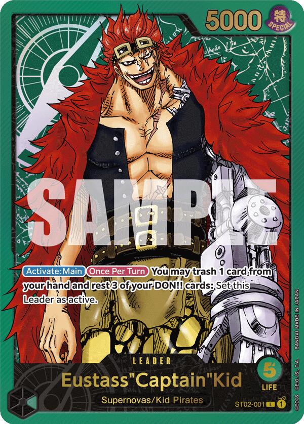 Eustass"Captain"Kid (Premium Card Collection -Leader Collection-) [OP-PR - ST02-001]
