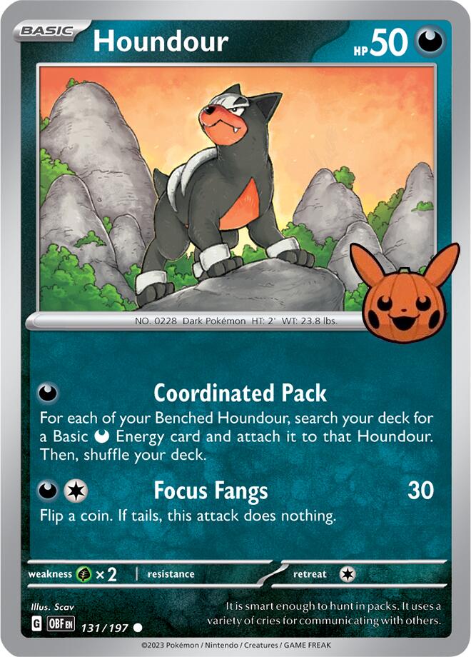 Houndour - 131/197 [TTBB24 - 131/197]