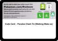 Code Card - Paradox Clash Tin [Walking Wake ex] [MCAP]