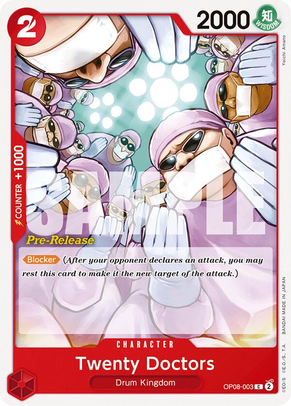 Twenty Doctors [OP08 PRE - OP08-003]