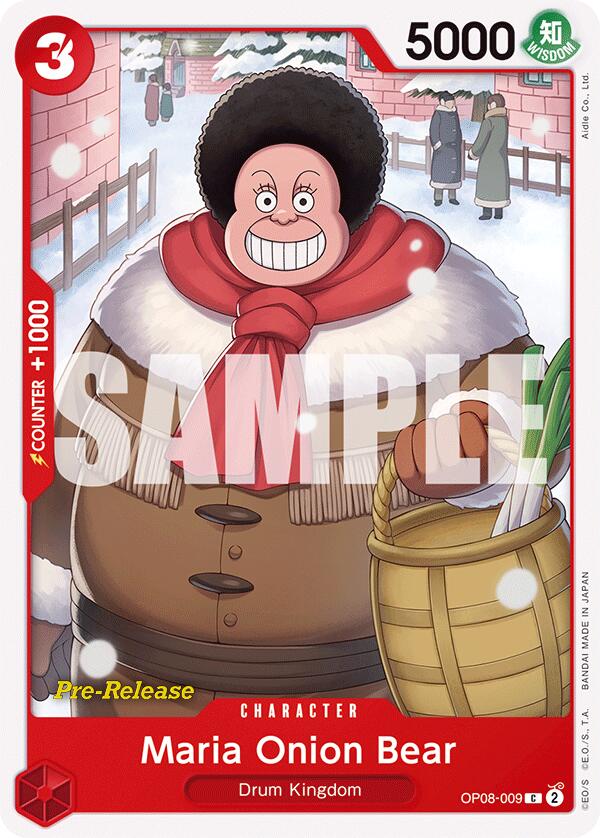 Maria Onion Bear [OP08 PRE - OP08-009]