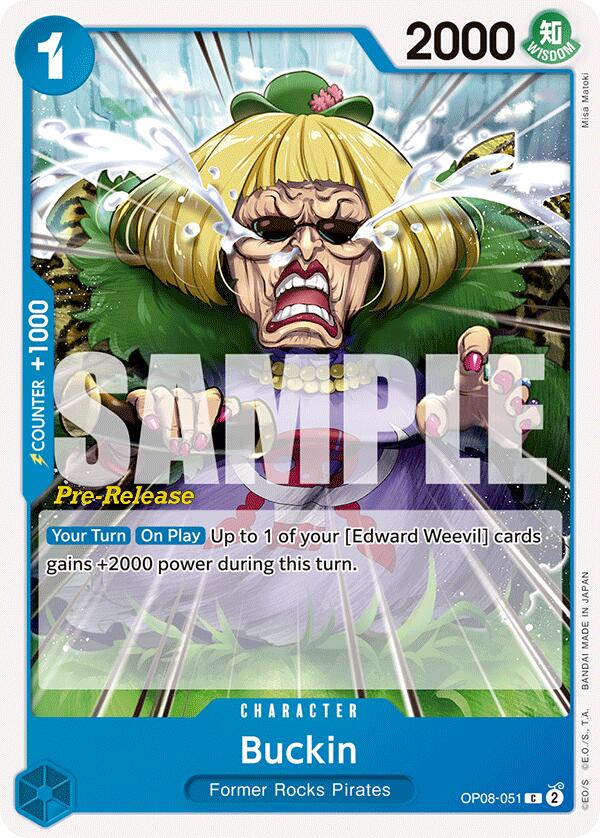 Buckin [OP08 PRE - OP08-051]