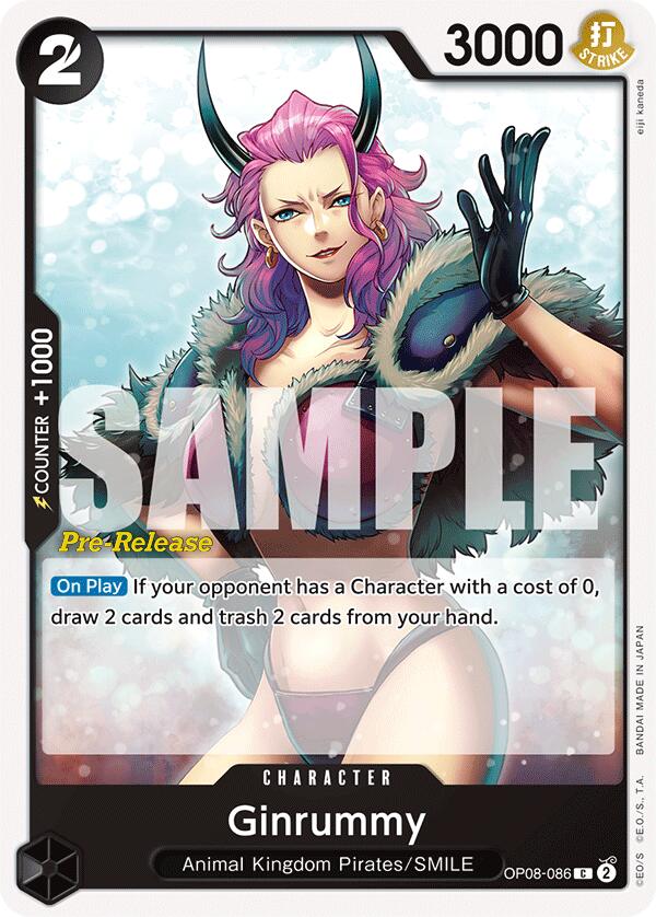 Ginrummy [OP08 PRE - OP08-086]