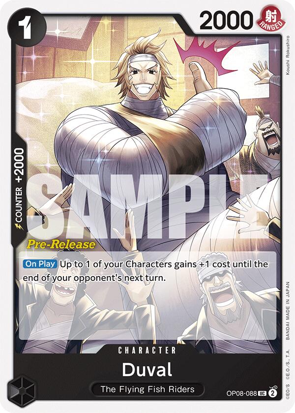 Duval [OP08 PRE - OP08-088]