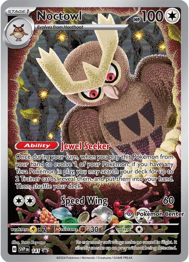 Noctowl - 141 (Pokemon Center Exclusive) [SVP - 141]