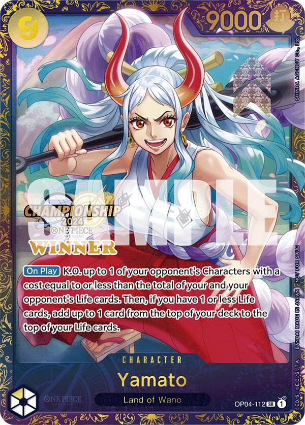Yamato (Championship 2024 Finals Winner) [OP-PR - OP04-112]