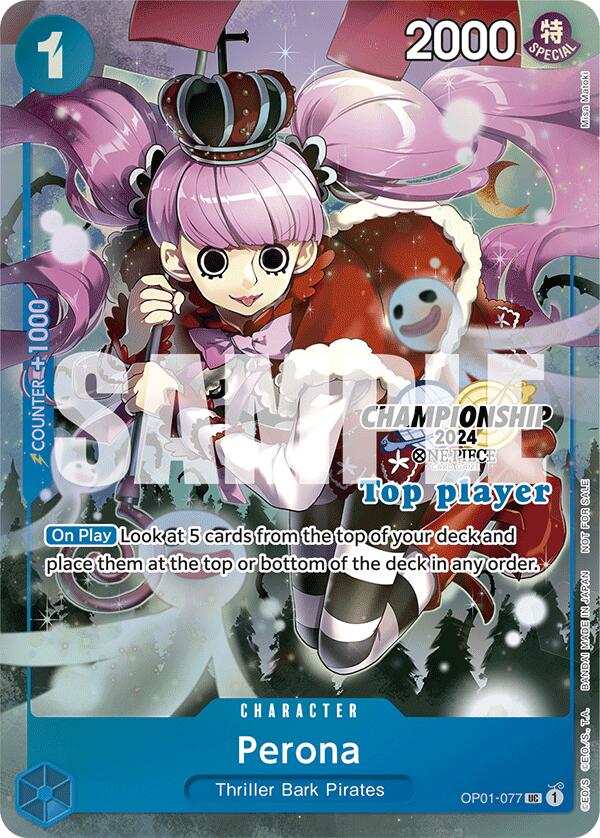 Perona (Championship 2024 Top Player Pack) [OP-PR - OP01-077]