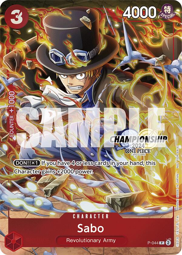 Sabo (CS 2024 Event Pack Finalist) [OP-PR - P-044]