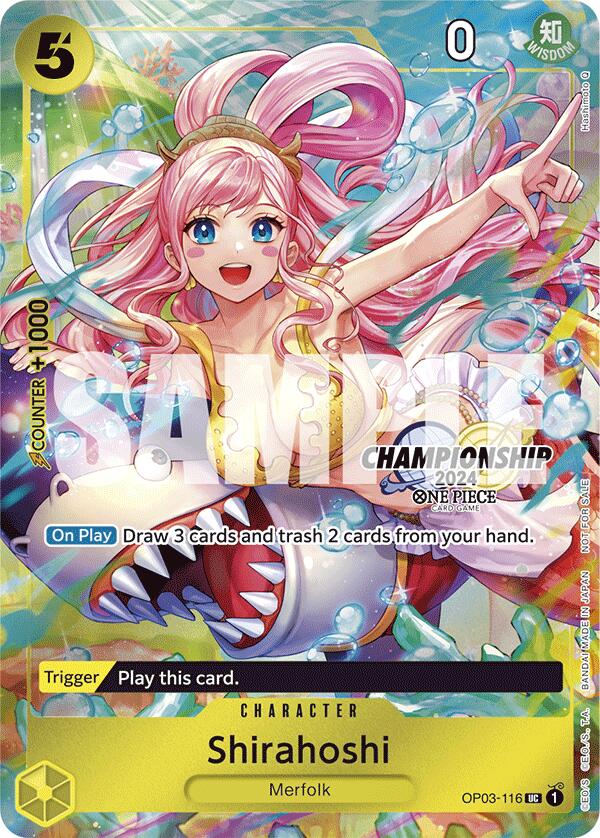 Shirahoshi (CS 2024 Celebration Pack) [OP-PR - OP03-116]