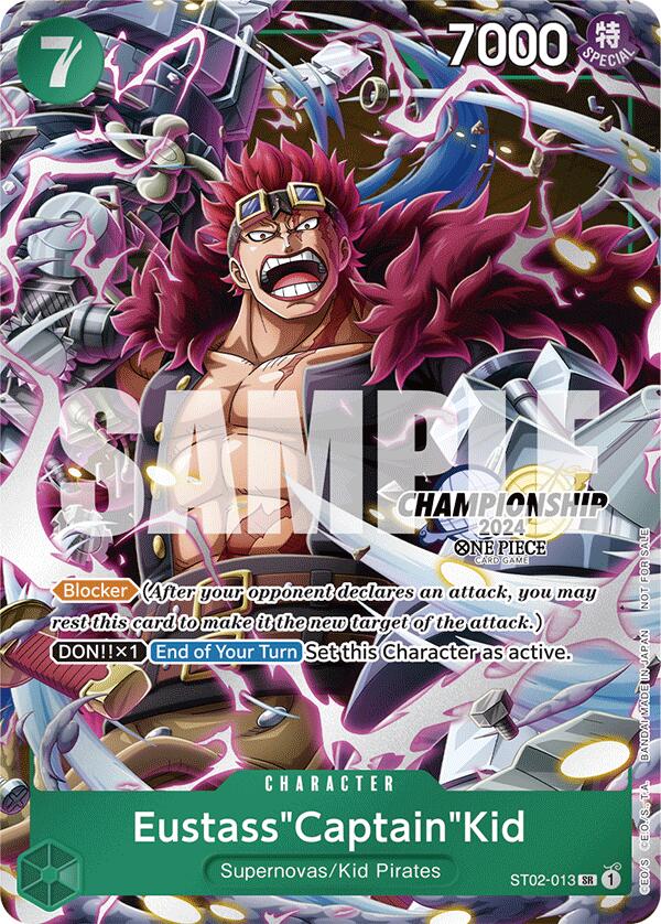 Eustass"Captain"Kid (CS 2024 Celebration Pack) [OP-PR - ST02-013]