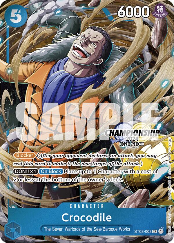 Crocodile (CS 2024 Celebration Pack) [OP-PR - ST03-003]