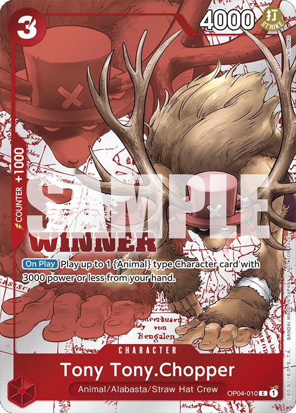 Tony Tony.Chopper (Winner Pack 2024 Oct.-Dec.) [OP-PR - OP04-010]