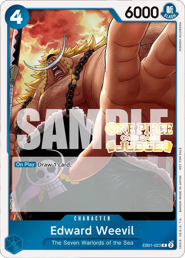 Edward Weevil (Judge Pack Vol. 4) [OP-PR - EB01-023]