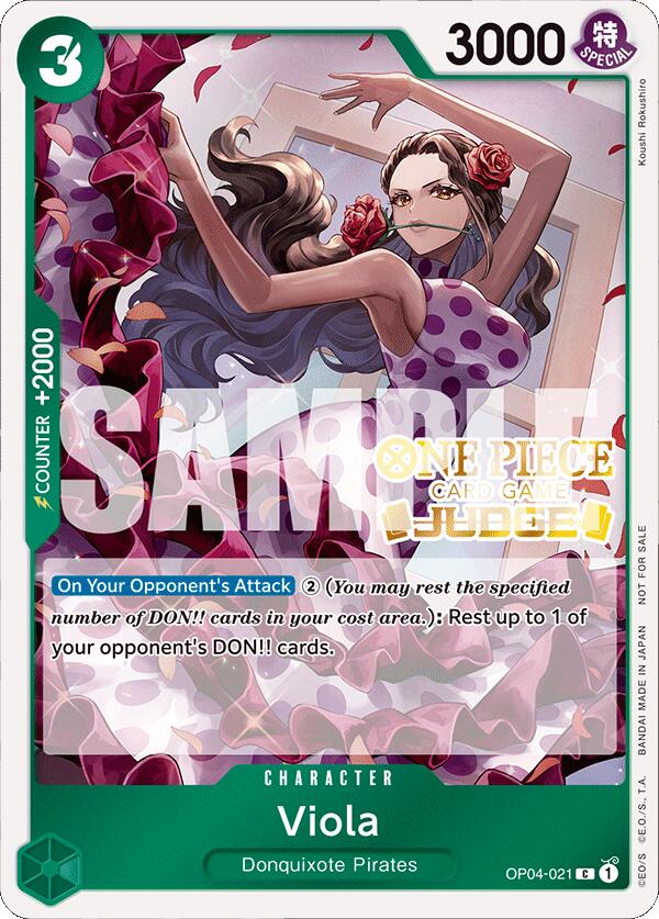 Viola (Judge Pack Vol. 4) [OP-PR - OP04-021]
