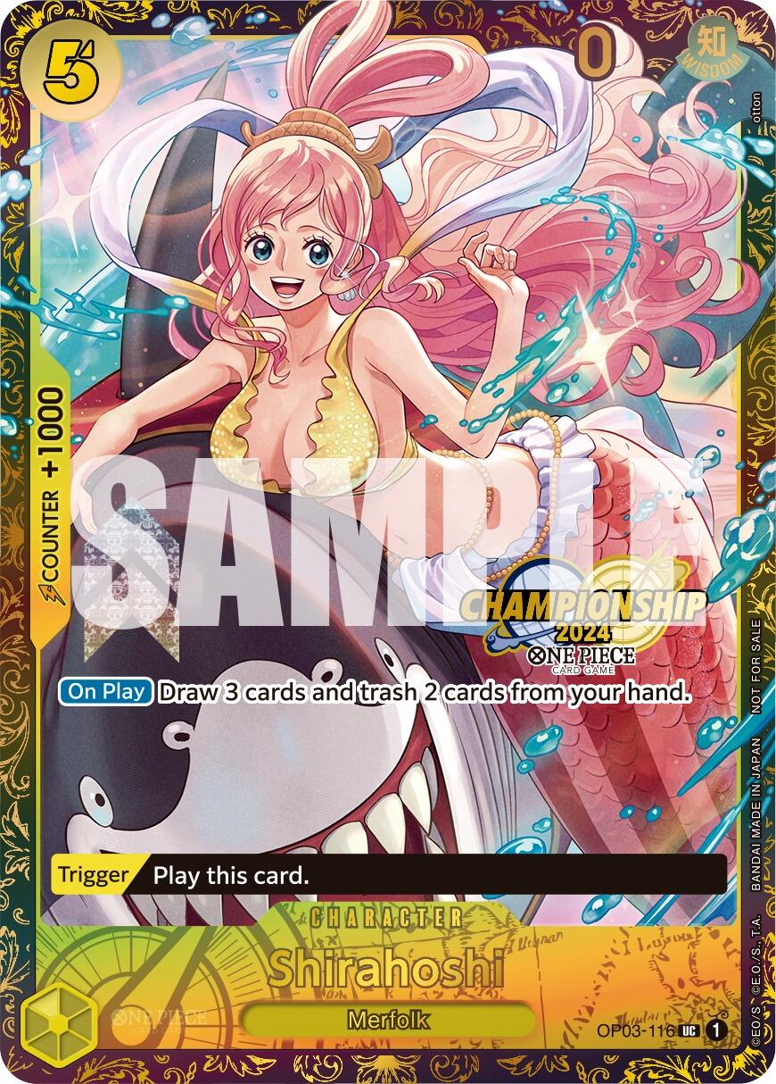 Shirahoshi (October Championship 2024 Online Regional) [OP-PR - OP03-116]