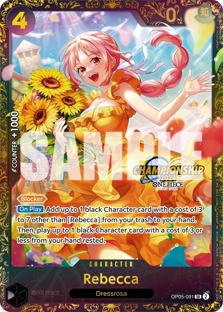 Rebecca (October Championship 2024 Online Regional) [OP-PR - OP05-091]