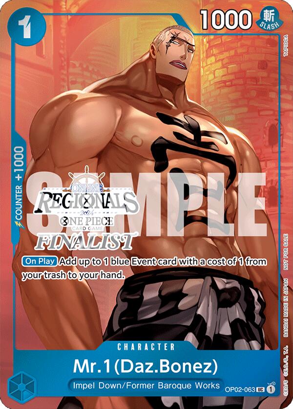 Mr.1 (Daz.Bonez) (Online Regional 2024 Vol. 3) [Finalist] [OP-PR - OP02-063]