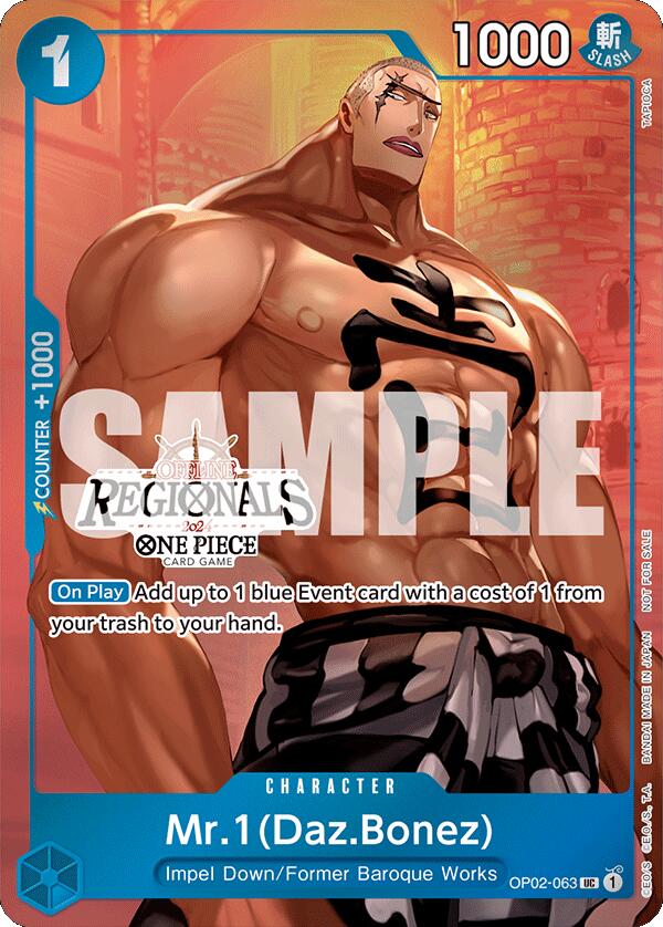 Mr.1 (Daz.Bonez) (Offline Regional 2024 Vol. 3) [OP-PR - OP02-063]