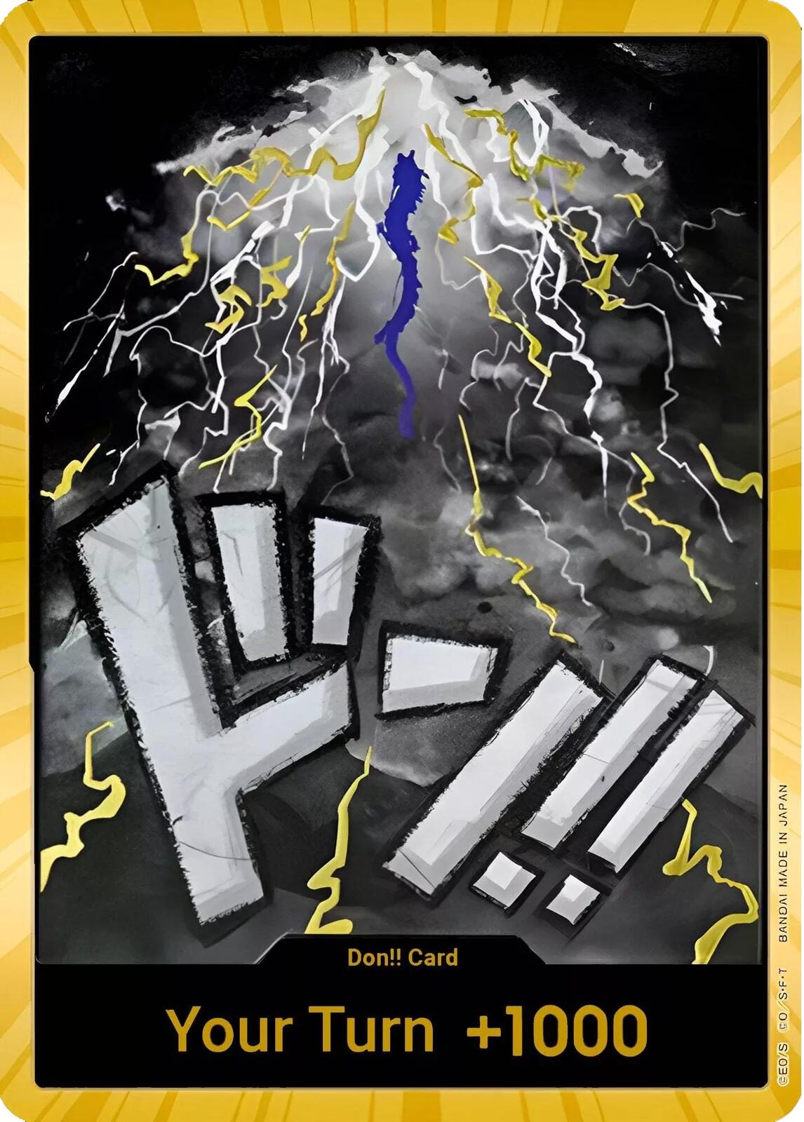 DON!! Card (Kaido) (Gold) [PRB-01]