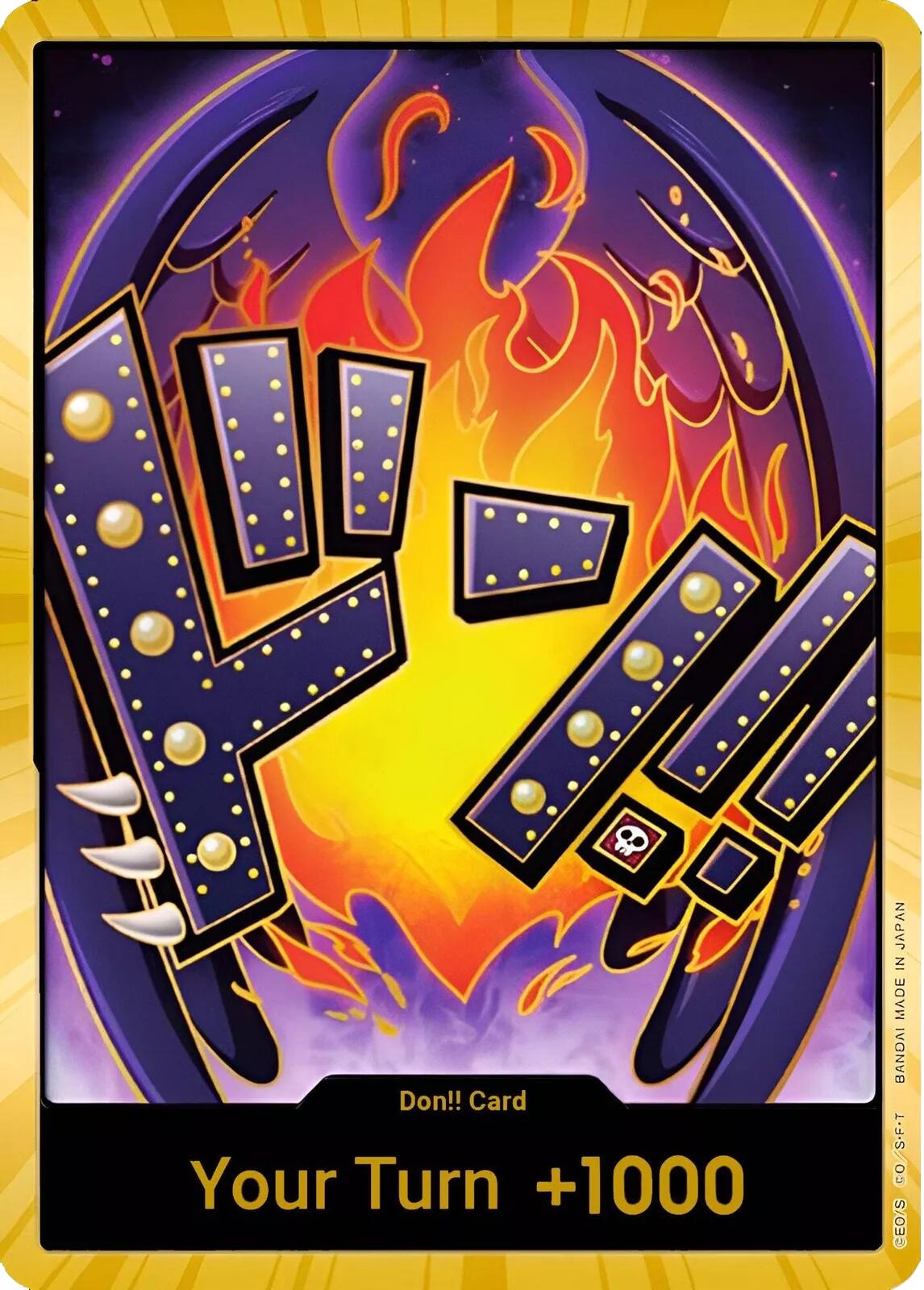 DON!! Card (King) (Gold) [PRB-01]