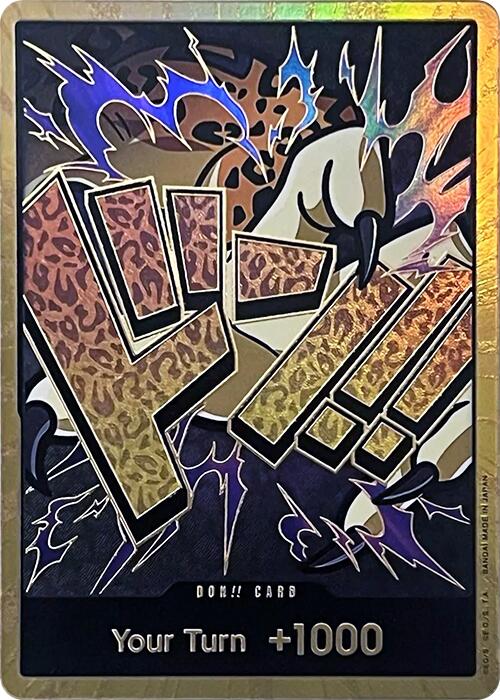 DON!! Card (Rob Lucci) (Gold) [PRB-01]