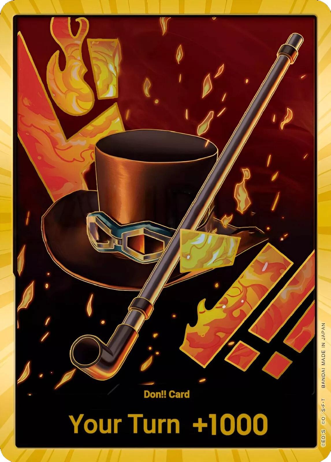 DON!! Card (Sabo) (Gold) [PRB-01]