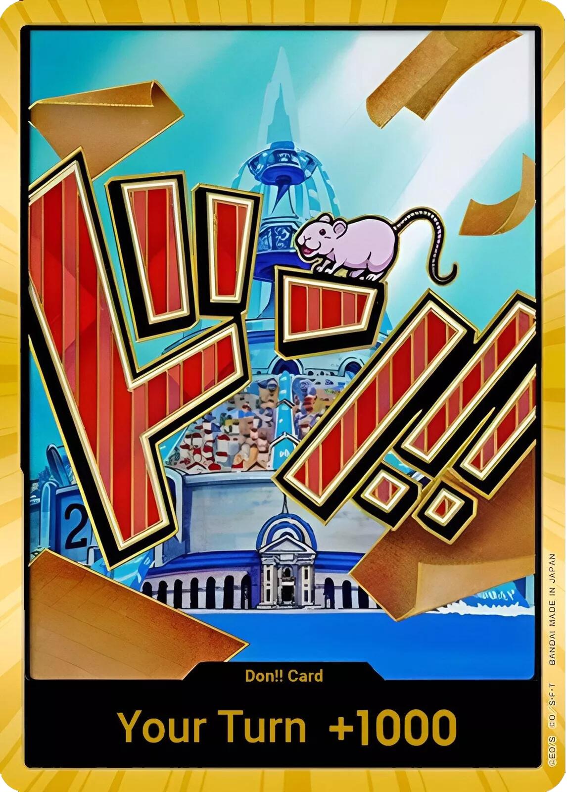 DON!! Card (Iceberg) (Gold) [PRB-01]