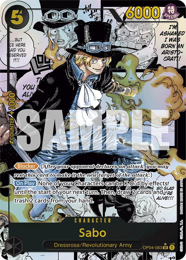 Sabo (OP04-083) (Manga) [PRB-01 - OP04-083]