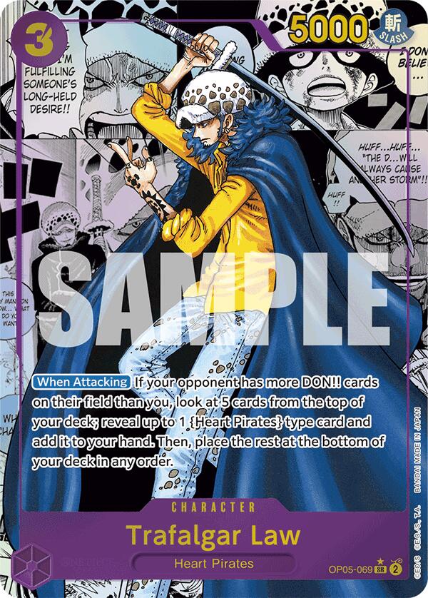 Trafalgar Law (OP05-069) (Manga) [PRB-01 - OP05-069]