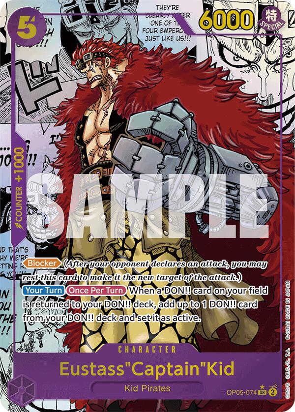 Eustass"Captain"Kid (OP05-074) (Manga) [PRB-01 - OP05-074]