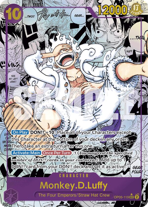 Monkey.D.Luffy (OP05-119) (Manga) [PRB-01 - OP05-119]
