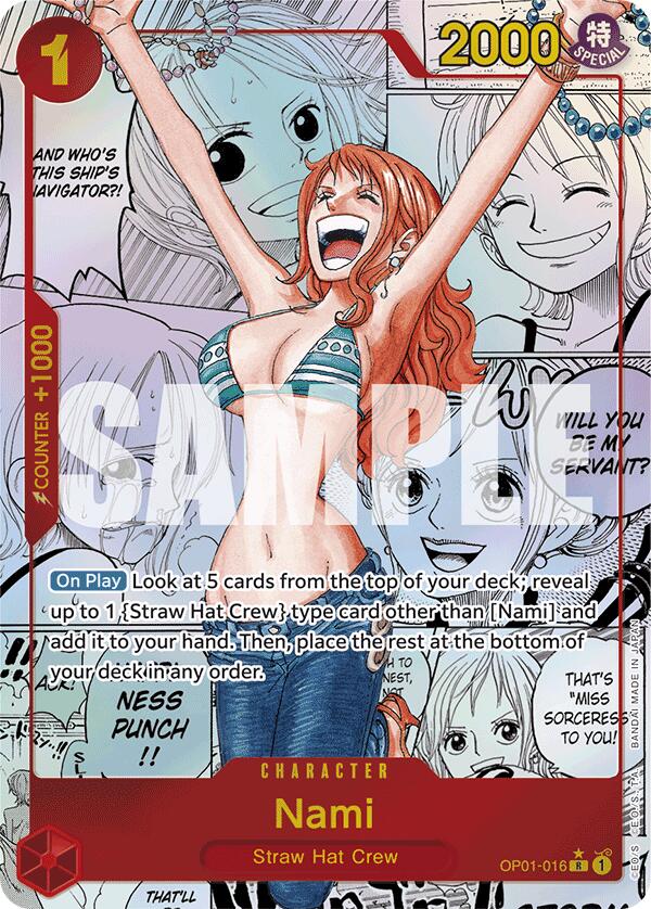 Nami (OP01-016) (Manga) [PRB-01 - OP01-016]
