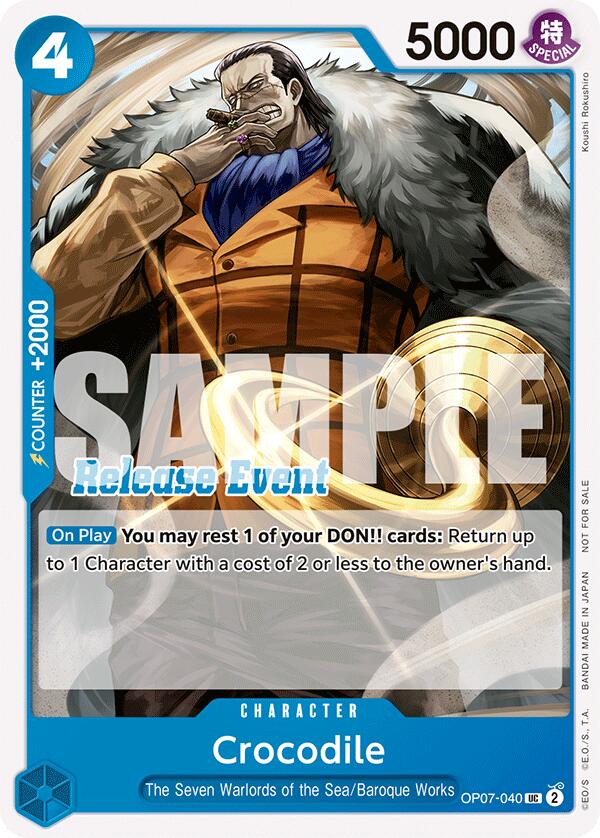 Crocodile (ST15 - ST20 Release Event Pack) [OP-PR - OP07-040]