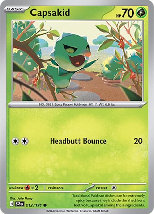 Capsakid [SSP - 012/191]