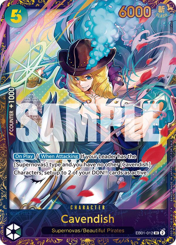 Cavendish (Treasure Cup 2024) [OP-PR - EB01-012]