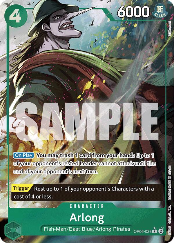 Arlong (Full Art) [PRB-01 - OP06-023]