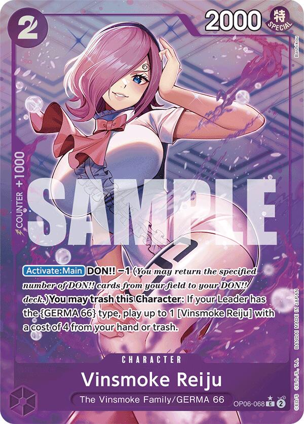 Vinsmoke Reiju (OP06-068) (Full Art) [PRB-01 - OP06-068]