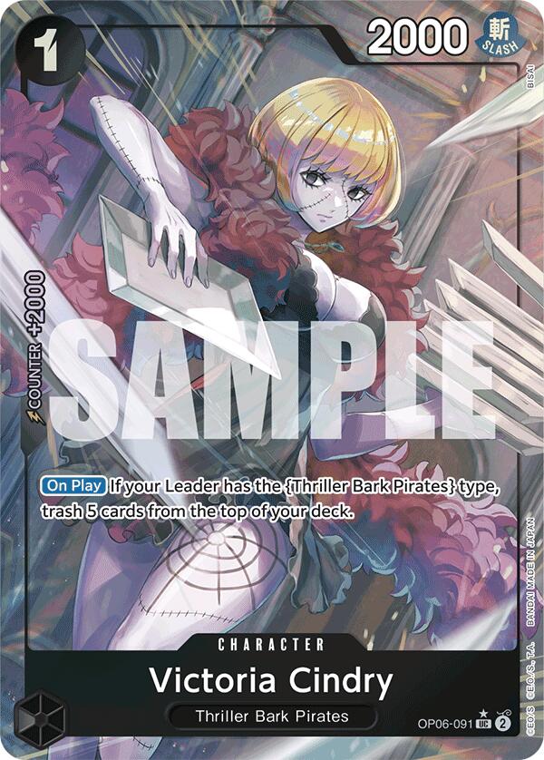 Victoria Cindry (Full Art) [PRB-01 - OP06-091]